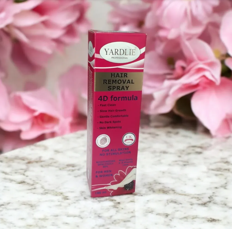 Yardlie 4D Hair Removal Spray – No Pain, No Spots, Just Smooth Skin