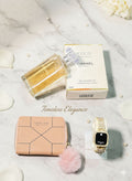 Luxury Girls Deal – 100ml Perfume + Stylish Watch + Premium Wallet